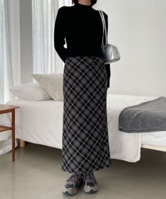 WEGO リブハイネックショートニット