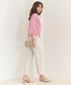 Feroux 【洗える】マリンテーパードパンツ