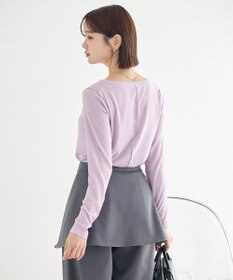 earth music&ecology 微シアーメロープルオーバー