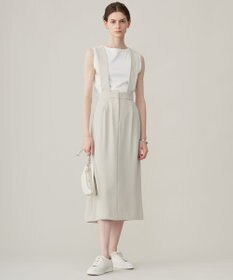 ICB L 【洗える】 コットンリヨセルスムース ノースリーブインナー