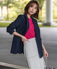 ANY SIS ウーステッドエステル テーラード ジャケット