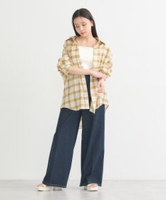 earth music&ecology アソートオーバーシャツ