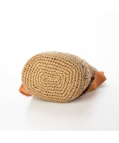 UNBILLION cachecache 下がりグログラン柄編みワンハンドルクロッシェトート