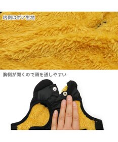 PET PARADISE J.PRESS 綿入り ベスト 《ブラック》 中型犬 大型犬