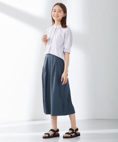 J.PRESS LADIES 【WEB限定カラーあり・洗える】ライトタフタ フレアー スカート