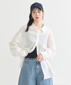 earth music&ecology アソートオーバーシャツ