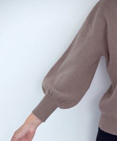 Tiaclasse 【洗える】2WAYパール釦ニットトップス