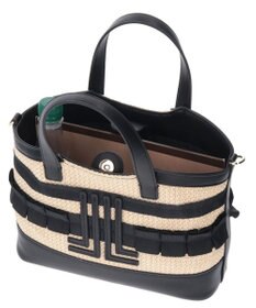 LANVIN en Bleu バリエ 2wayかごバッグ