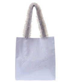 Maison de FLEUR EC限定チュールハンドルラインストーントートバッグ