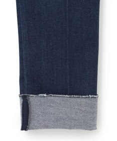 J.PRESS MEN 【ストレッチ】ワンタック ストレッチリングデニム パンツ