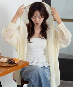 WEGO 【2026年春夏新作】シアーフードシャツ