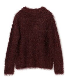 BEIGE， WERNER / ファンシーヤーンヘアリーニットプルオーバー