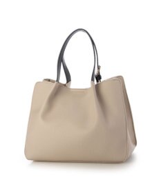 UNBILLION カシュカシュ cachecache / フェイクレザーショルダーバッグ付スクエアトート