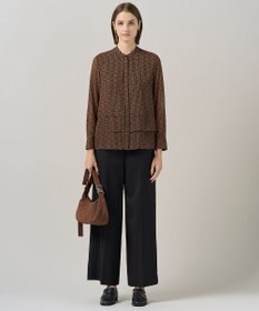 ICB L 【30th ANNIVERSARY】ヴィスコースウールツイル ワイドパンツ