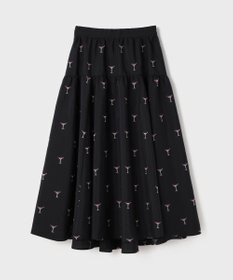 GRACE CONTINENTAL カクテルモチーフスカート