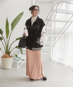 WEGO 【ユニセックス着用ITEM/SMLサイズ展開】メルトンワッペンスタジャン