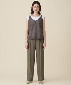 自由区 ペーパーコットンメッシュ ベスト