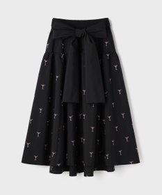 GRACE CONTINENTAL カクテルモチーフスカート