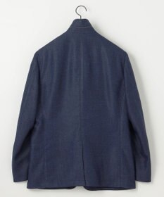 JOSEPH ABBOUD 【清涼/軽量/ストレッチ/ソフト】プリントレノクロス コンバーチブル ジャケット