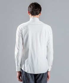 JOSEPH HOMME ツイルネルジャージー　ウイングカラーシャツ