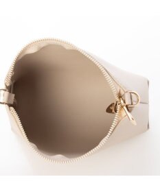 UNBILLION カシュカシュ cachecache / フェイクレザーショルダーバッグ付スクエアトート