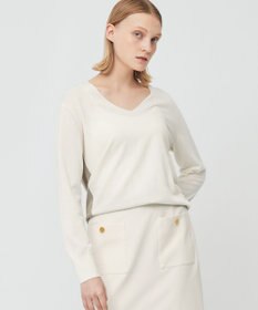 BEIGE， PIERIS / Vネックニット