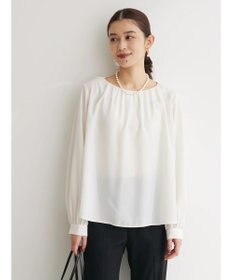 Green Parks ｅｆ－ｄｅ　ギャザーブラウス