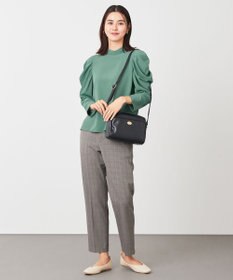 ANY L 【ウエストゴム/ストレッチ/裏起毛】シークレットウォーム　テーパードパンツ