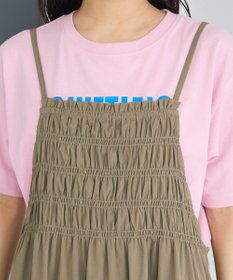 CRAFT STANDARD BOUTIQUE ギャザーデザインキャミワンピース