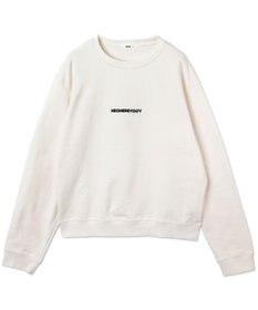 WEGO 【ユニセックス着用ITEM】THEBOYエルボーパッチクルーネックPO