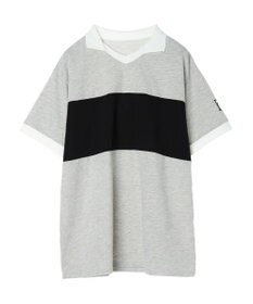 Green Parks ＥＧＯＩＳＴ　ロゴ刺しゅうラガーシャツ