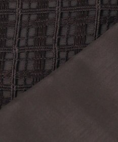 23区 【洗える】Broche チェック レース ブラウス