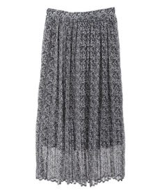 Green Parks マジョリカプリーツ柄スカート