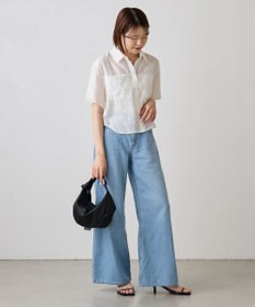 russet ナイロンラウンドショルダーバッグ (CE-1327-WEB)