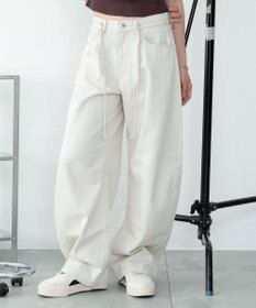 WEGO ワイドカーブスウィッチングパンツ