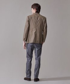 J.PRESS MEN 感動！？上品な見た目に着心地抜群なセットアップ【MECHANICAL】【超軽量 / 清涼感 / 洗える】 ハイパワーストレッチ リネンルックジャケット