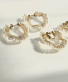 CASUMINO sweet pie 白蝶貝ピアス