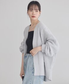 earth music&ecology マットモールカーディガン