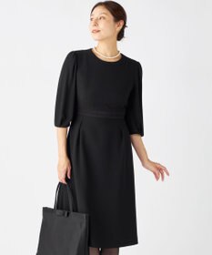 組曲 NOIR 【ストレッチ/オールシーズン対応】ペプラムミニグログラン ジャケット＋ワンピース