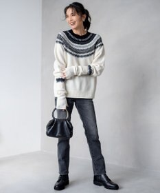 23区 フェアアイル ニット