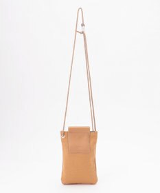 UNBILLION Otias 8号キャンバスシュリンクレザースマホショルダー