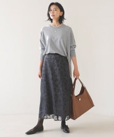 UNFILO マイビューティニット クルーネック