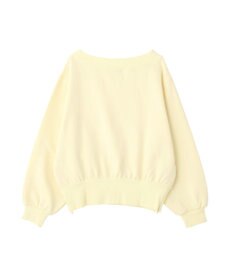 earth music&ecology 裾スリット裏毛プルオーバー