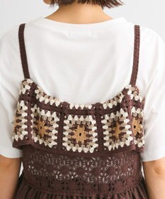 Green Parks ・ＳＵＧＡＲ　ＳＰＯＯＮ　クロシェキリカエワンピース