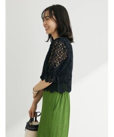 Green Parks ・ＳＵＧＡＲ　ＳＰＯＯＮ　２ｗａｙクロシェカーディガン