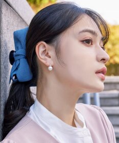 Tiaclasse 【選べる2TYPEデザイン】【金属アレルギー対応】 【養殖パール】  ワンポイントパールピアス＆イヤリング