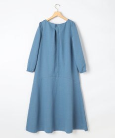 組曲 L ラメジャカード ボートネックワンピース