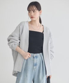 earth music&ecology マットモールカーディガン