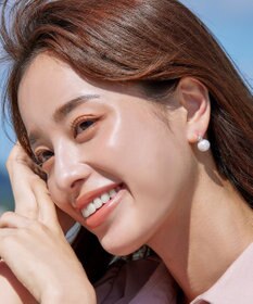 Tiaclasse 【選べる2TYPEデザイン】【金属アレルギー対応】 【養殖パール】  ワンポイントパールピアス＆イヤリング