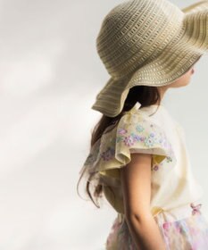 ANY KIDS フラワーチュール半袖Tシャツ